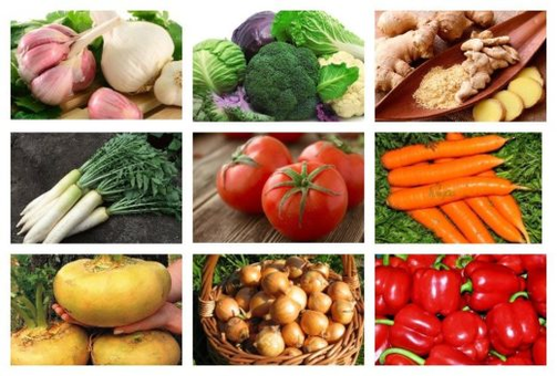 Vegetables for potential